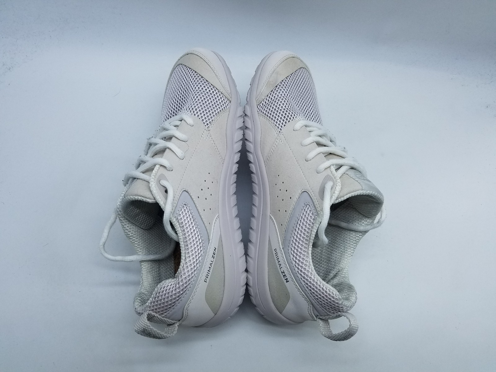 Lems Primal Zen Men’s Size 11 Miminalist Trail Hiking Shoes White Sand