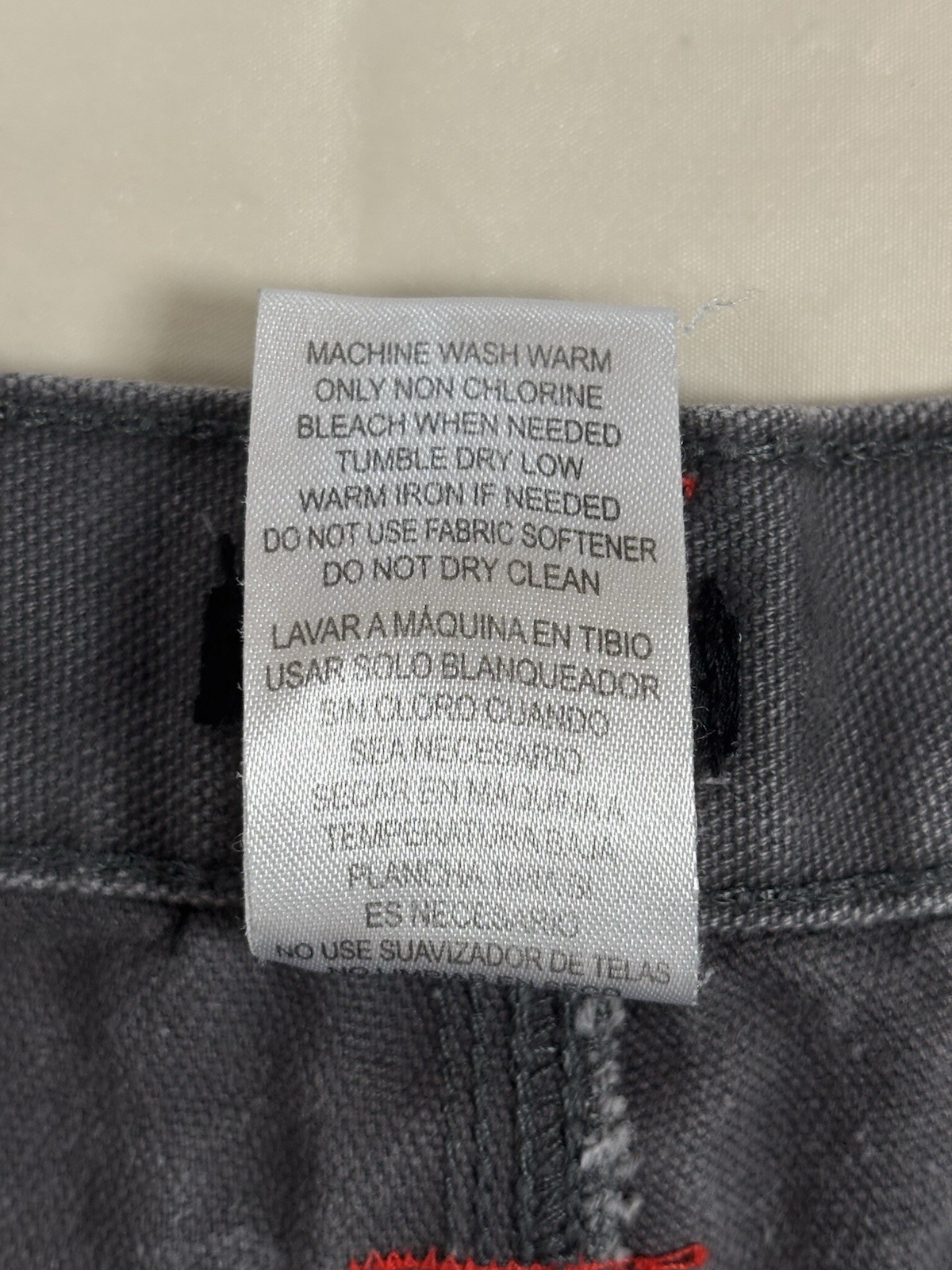 Craftsman Carpenter Jeans Mens 42×30, Gray Denim Vintage Workwear Y2K Sears