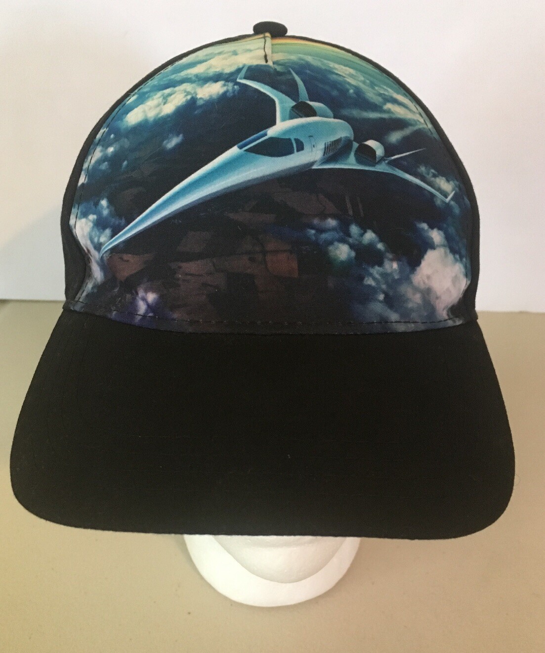 Boeing Above and Beyond Hat Cap Futuristic Plane Sci-Fi Airplane Centennial NWT