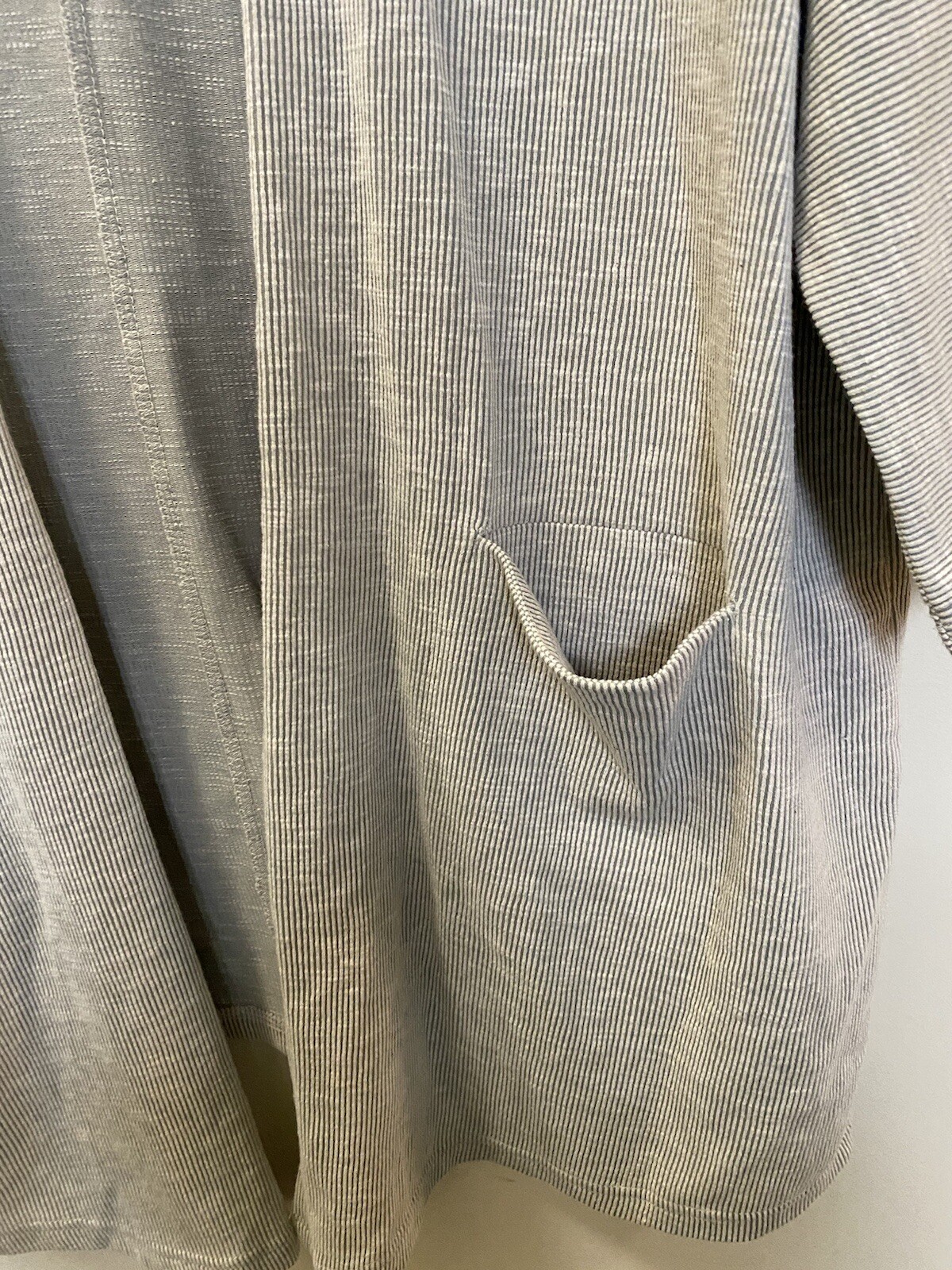 DONNI Ribbed Sandwash Open Cardigan Sweater Jacket One Size Fits All 0-16