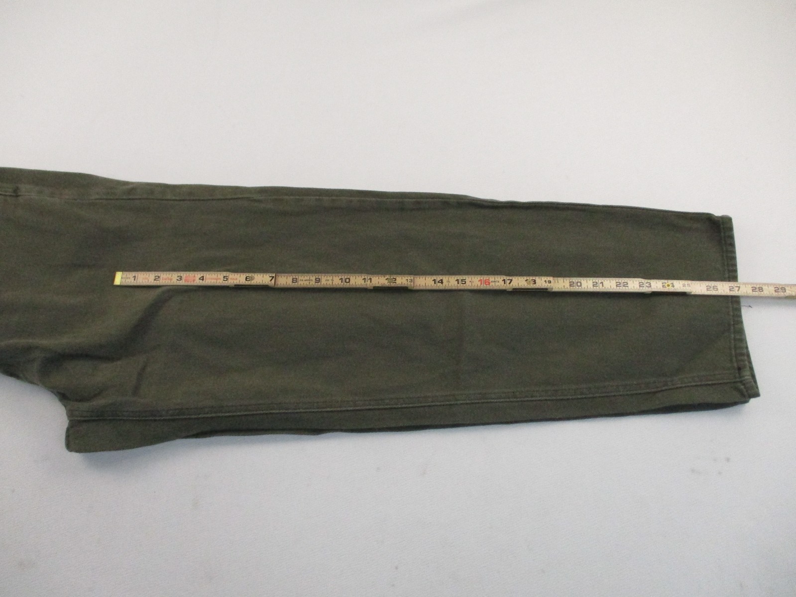 Empyre Baggy Jeans Men’s Size 32 Green Relaxed Fit Denim Y2K 32×30