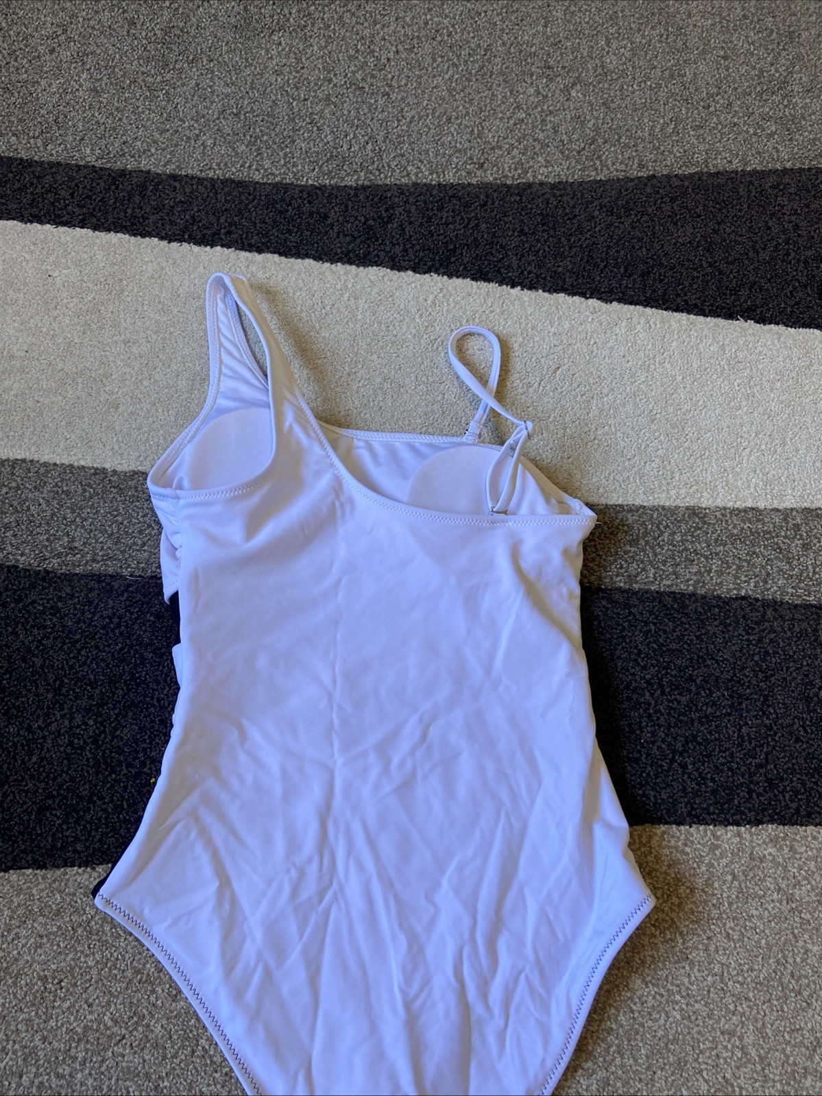 Blooming Jelly -S- Womens 1 Piece Swimsuit Mesh Panels-NWT