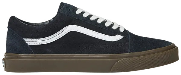 Vans Old Skool Hairy Suede Skate Sneakers Shoes Dark Navy US 8.5 Men 10 Women