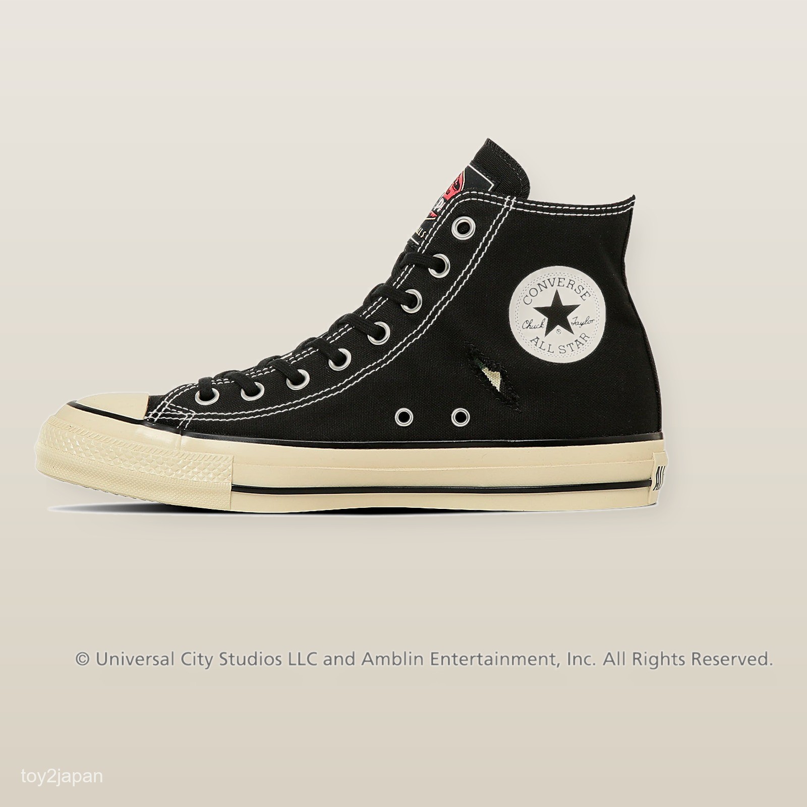 Converse ALL STAR AGED RL HI / JURASSIC PARK 31315560 Black Multi Men’s Size New