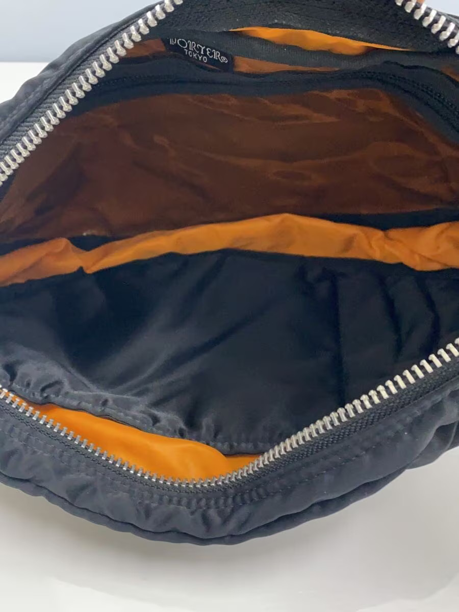 PORTER Half Moon Tanker Shoulder Bag Nylon BLK