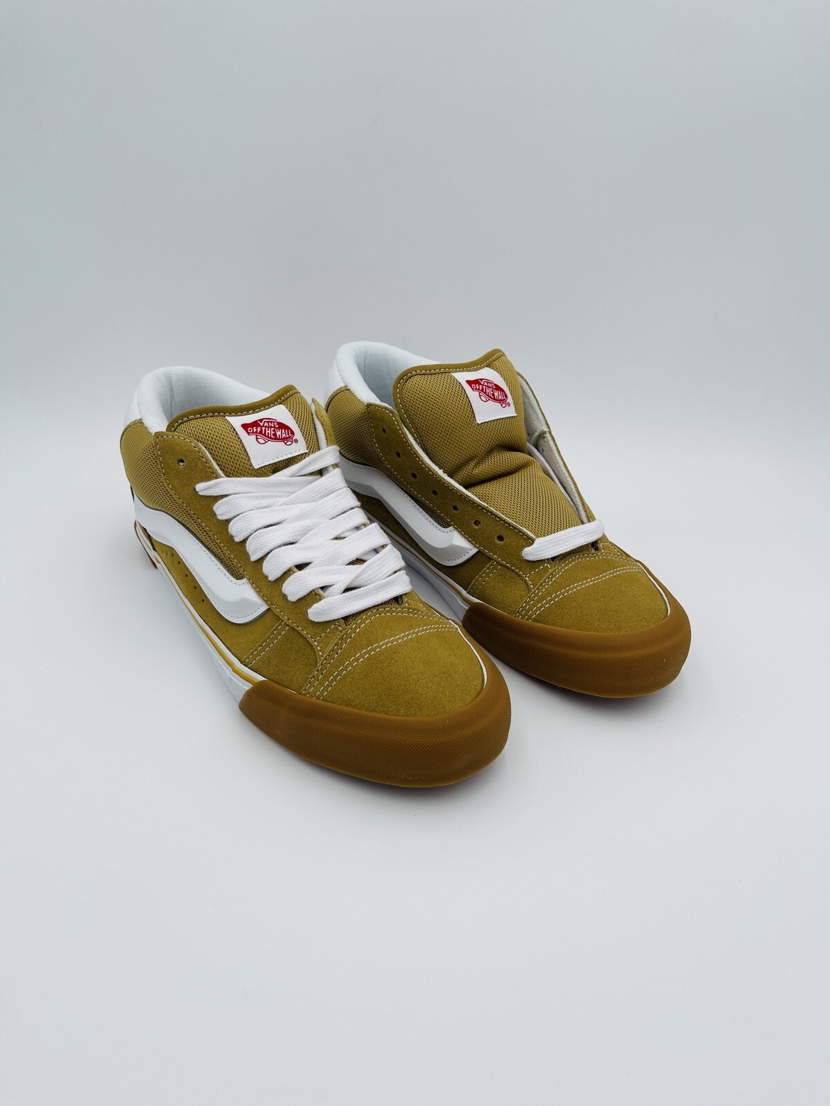 VANS Knu Skool Mid OG 2023 MEN’S SNEAKERS VN000CQ95SM BROWN CLASSIC TRUE WHITE