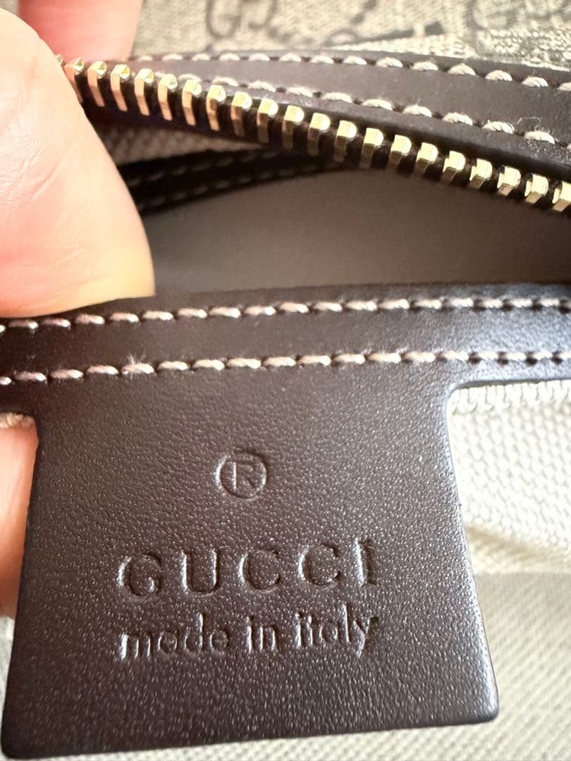 GUCCI GG pattern body bag waist pouch Gift Present 0611b
