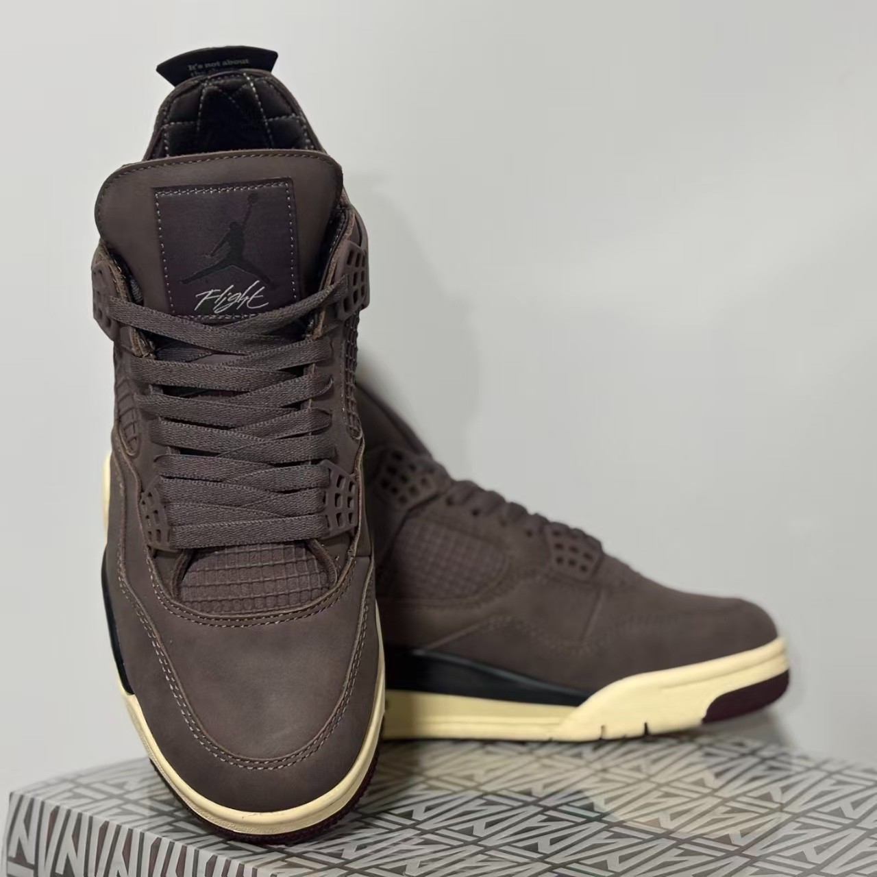 Nike Air Jordan 4 Retro “A Ma Mainiere” Violet Ore -Brand New With Box