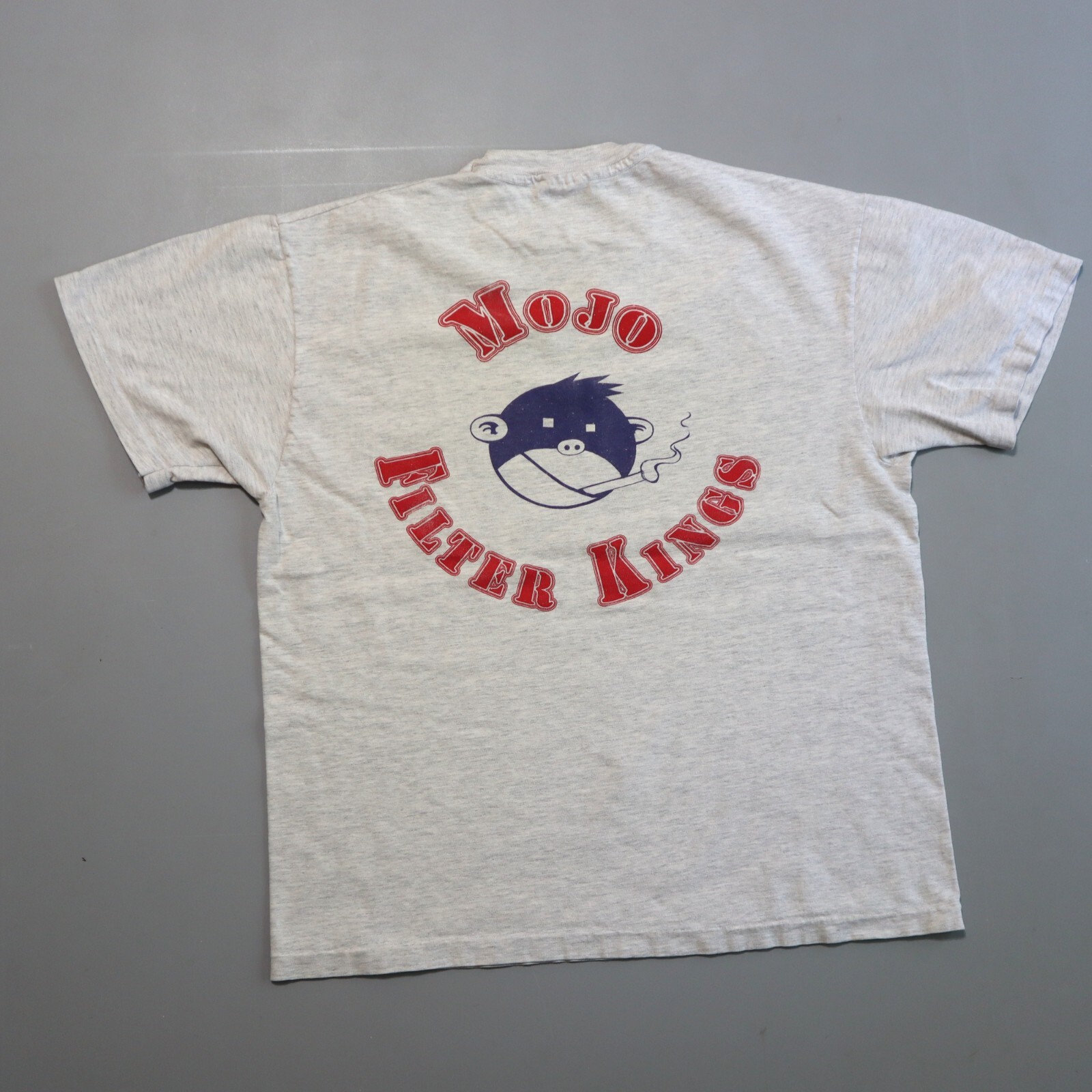Mojo Filter Kings Vintage 1990s 90s Band Rock Tee Shirt Medium Short