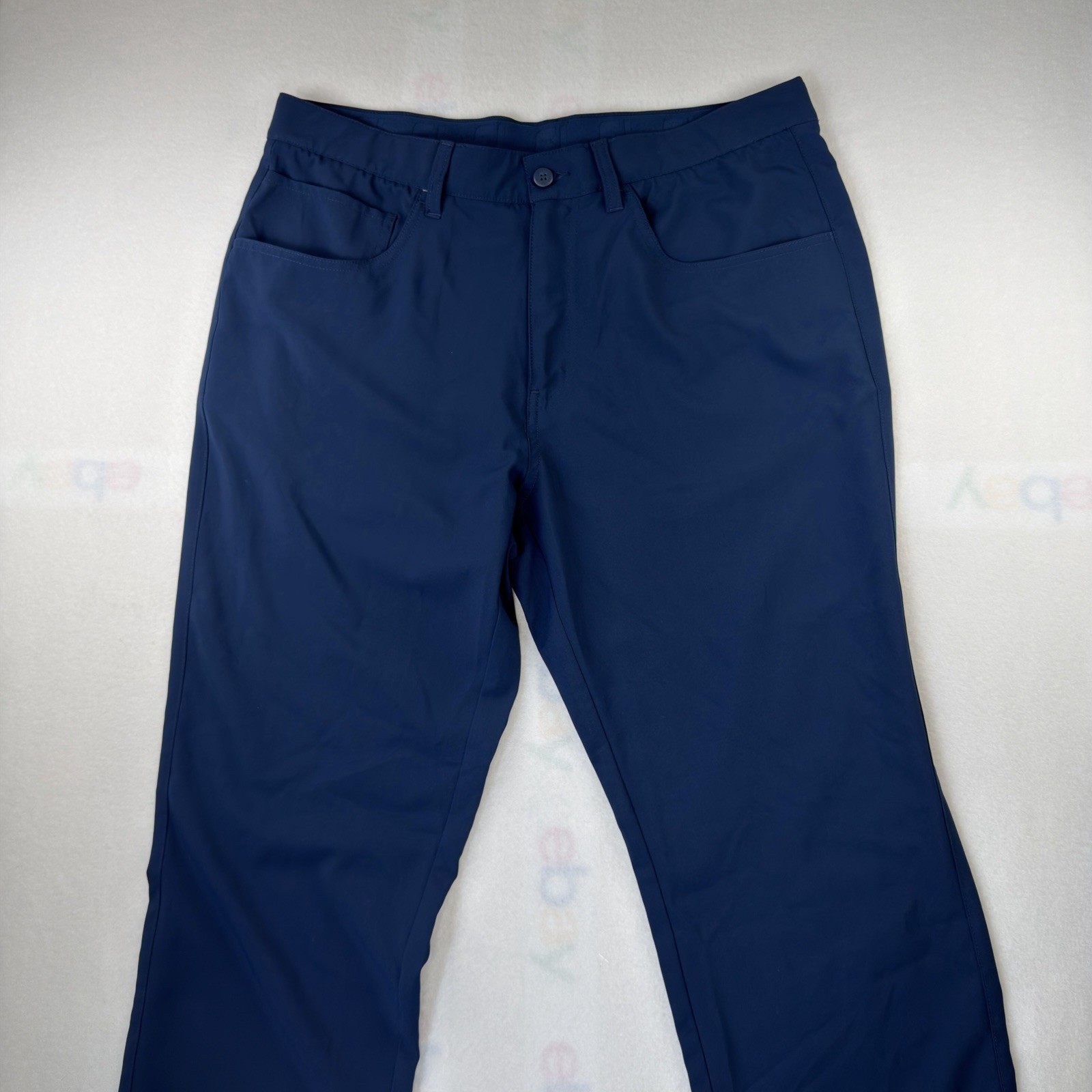 FootJoy Moxie 5 Pocket Golf Pants Men’s 34×32 Navy Blue Performance Golf Stretch