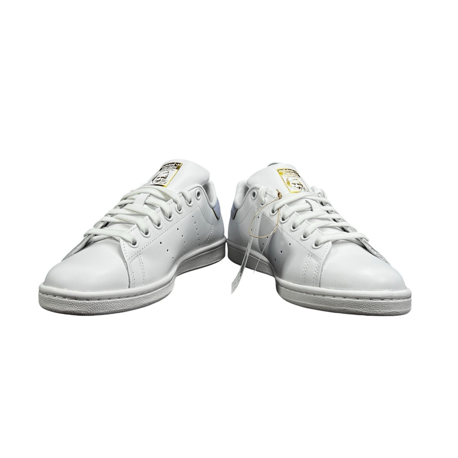 Adidas Stan Smith White Blue Dawn Gold Shoes HQ6642 Women’s Sizes 6 – 11