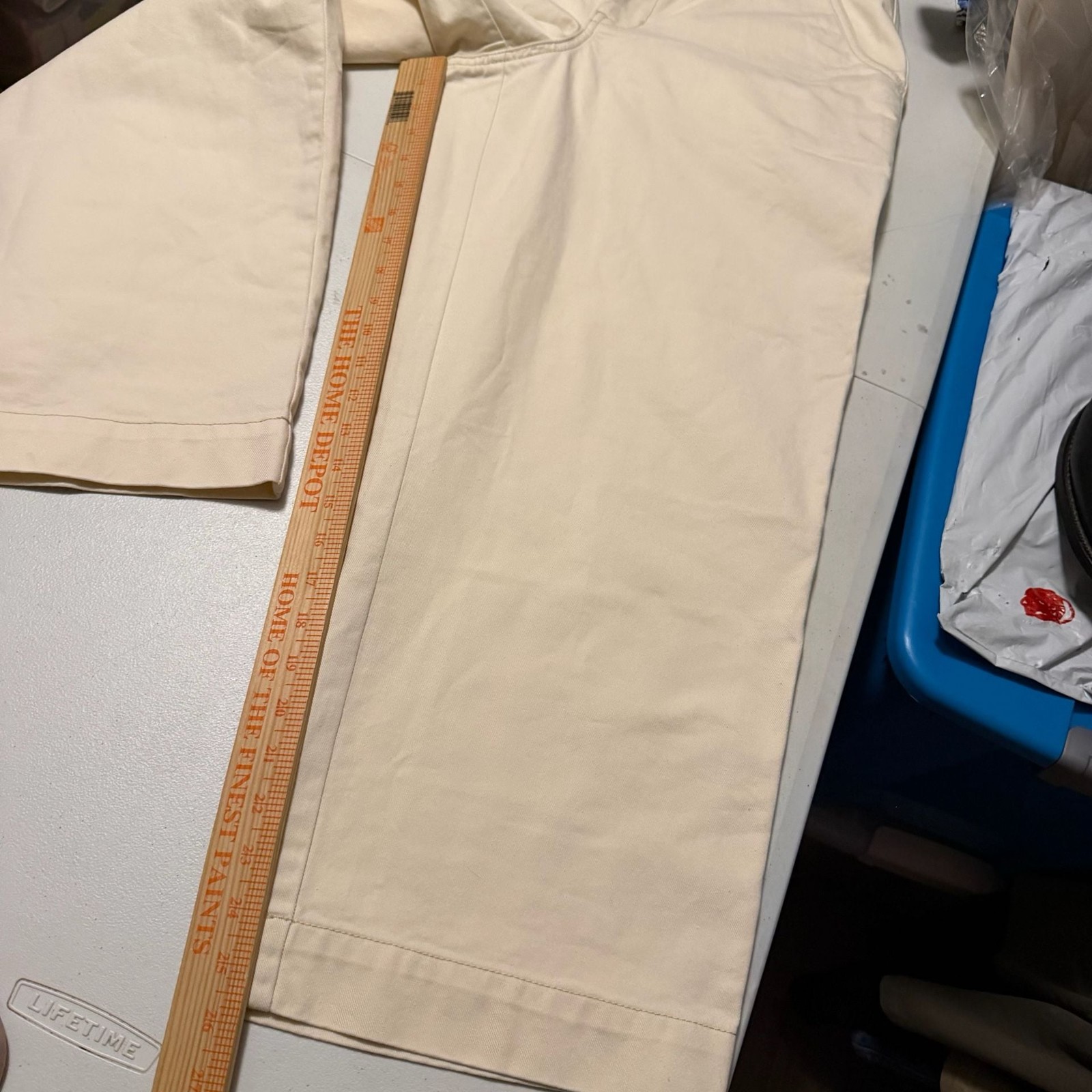 Madewell The Relaxed Chino Pants in Antique Cream Size 10