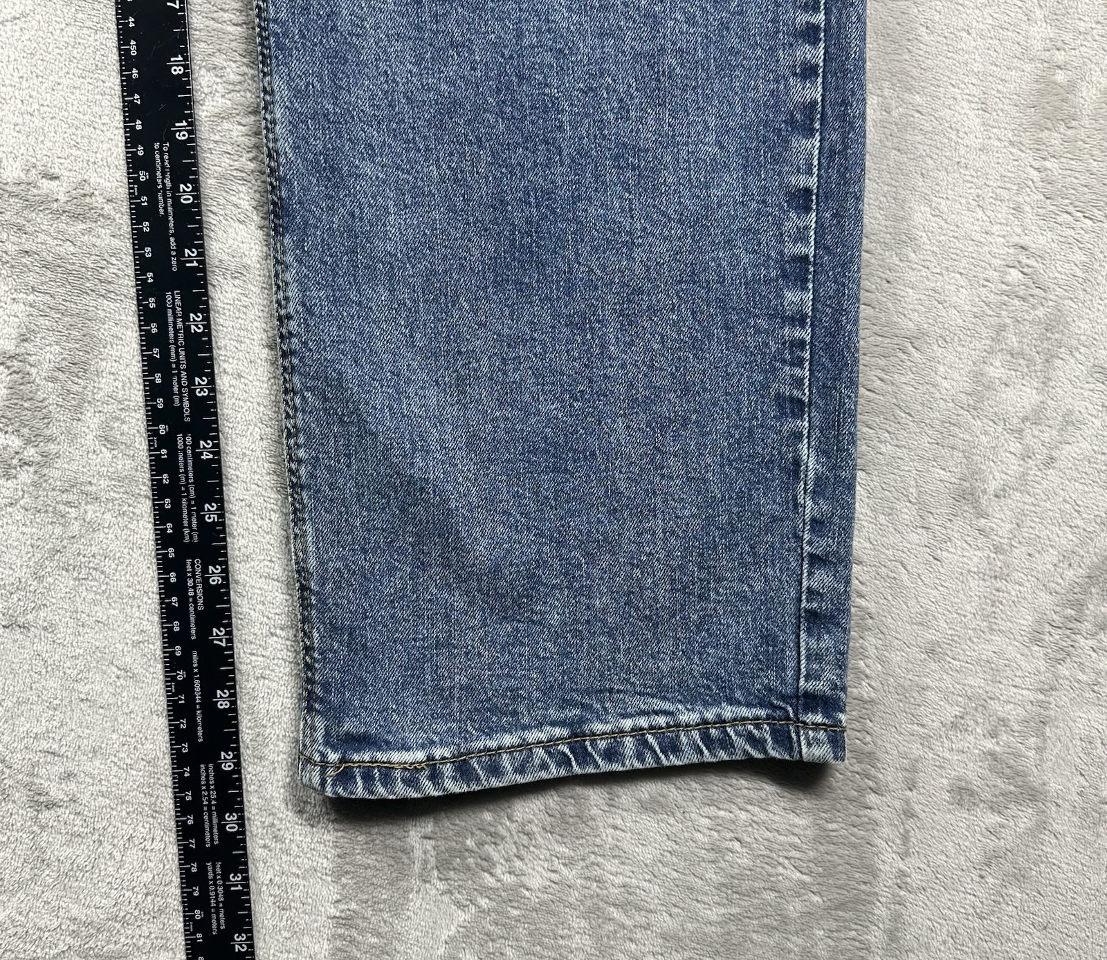 Levi’s 541 Athletic Taper Denim Jeans Men’s Sz 42×30 Blue Stretch Lyocell