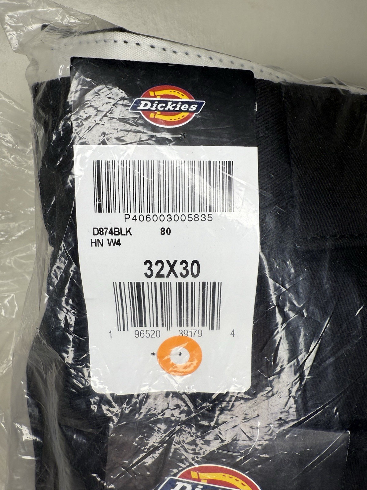 Dickies 874 Original Work Pant Black 32X30 Men’s Pants D874BLK