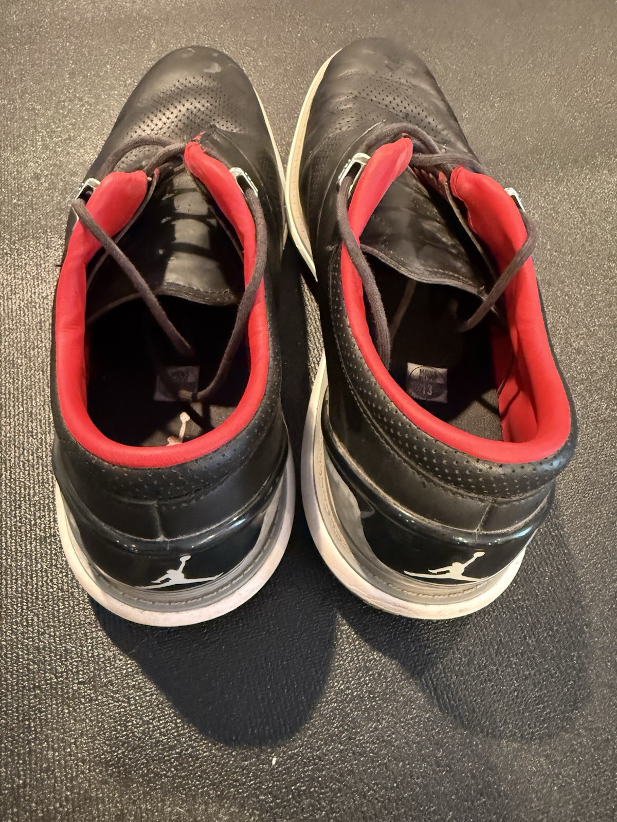 Jordan ADG 4 Shoes Mens Size 13 Black Leather Golf Sneakers DM0103-015