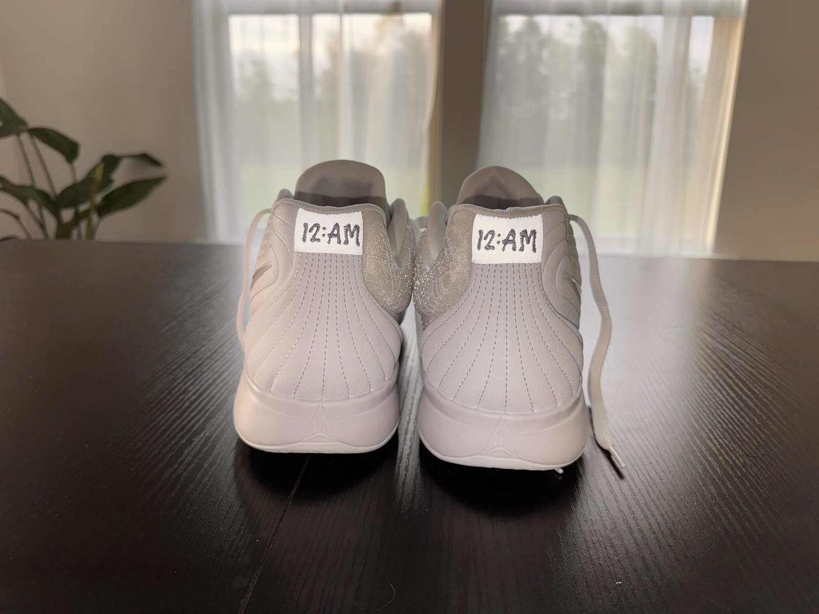 Nike Ja 2 TB Triple White Low Top Mesh Lace-Up Men’s 15