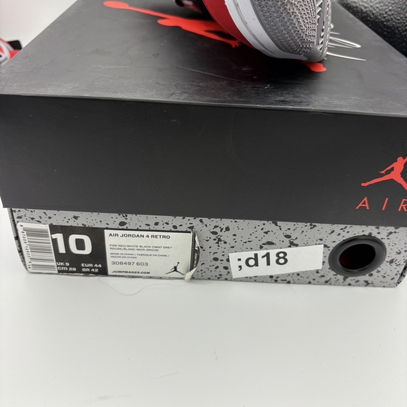 Pre-owned Size 10 – Jordan 4 Retro Toro Bravo 2013 OG (308497-603)