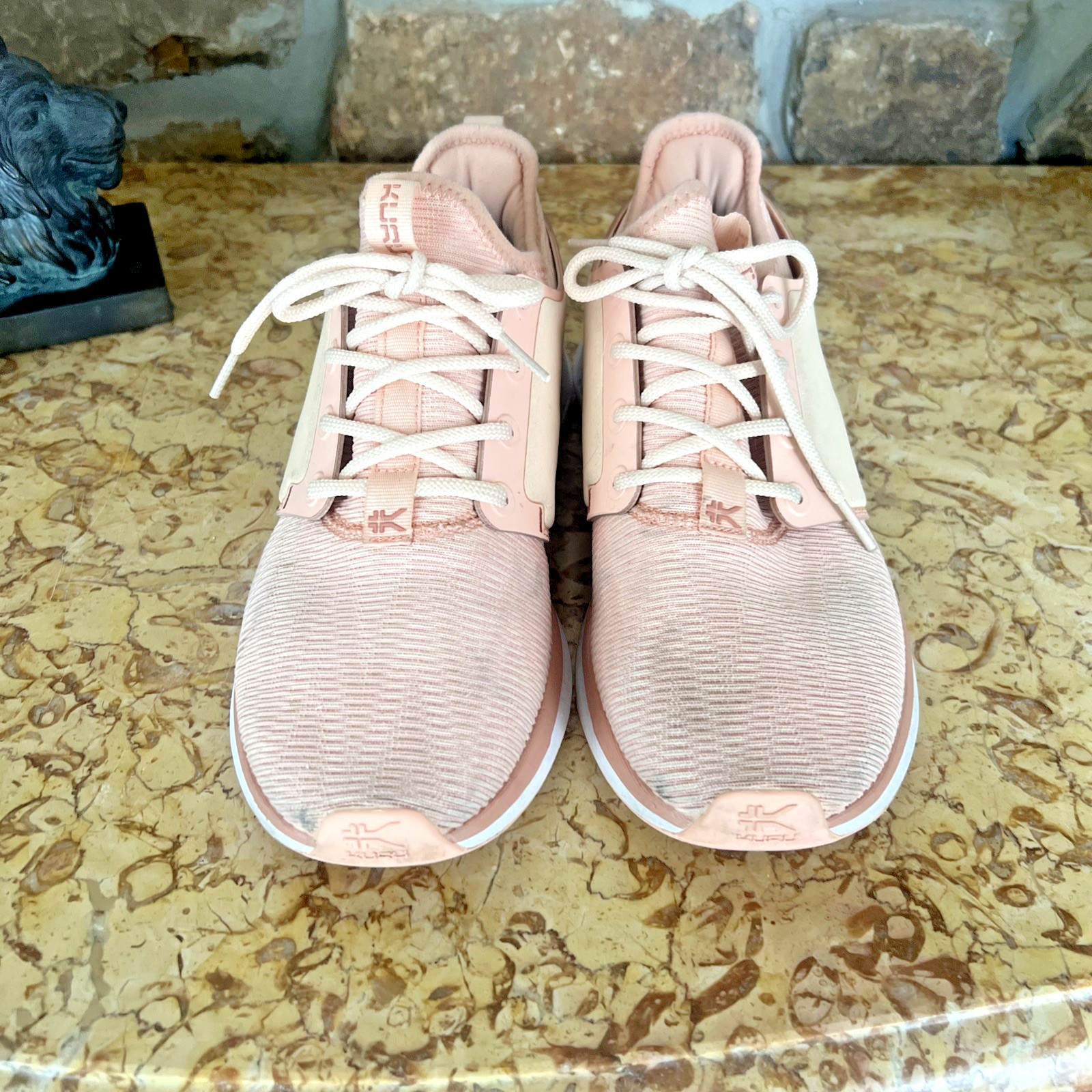 Kuru Atom Womens Size 9 Pink White Athletic Running Walking Shoes Sneakers