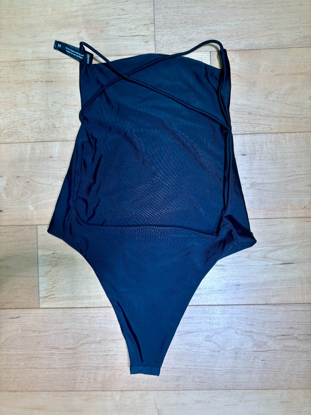 Ark Swimwear | Crossback One Piece (Black) – Size M | NEW