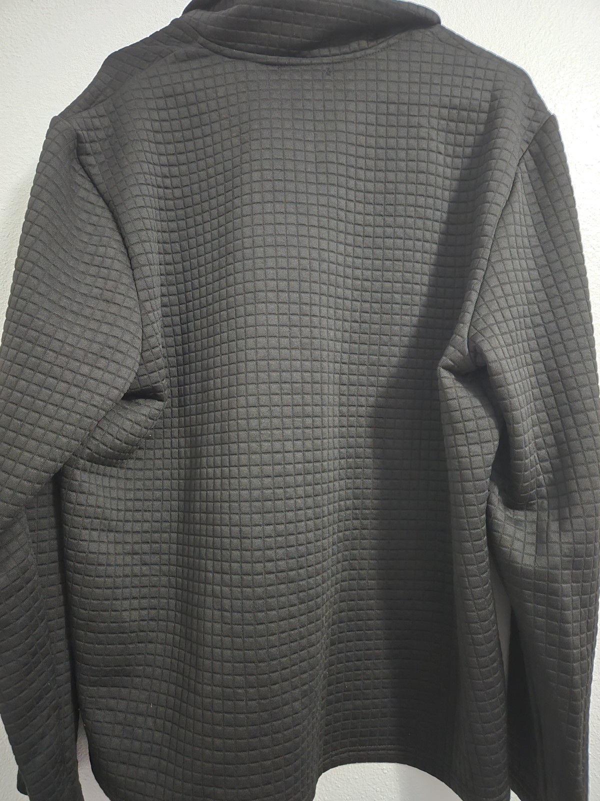 Coofandy Black Zipper Up Jacket Long Sleeve Size L #222
