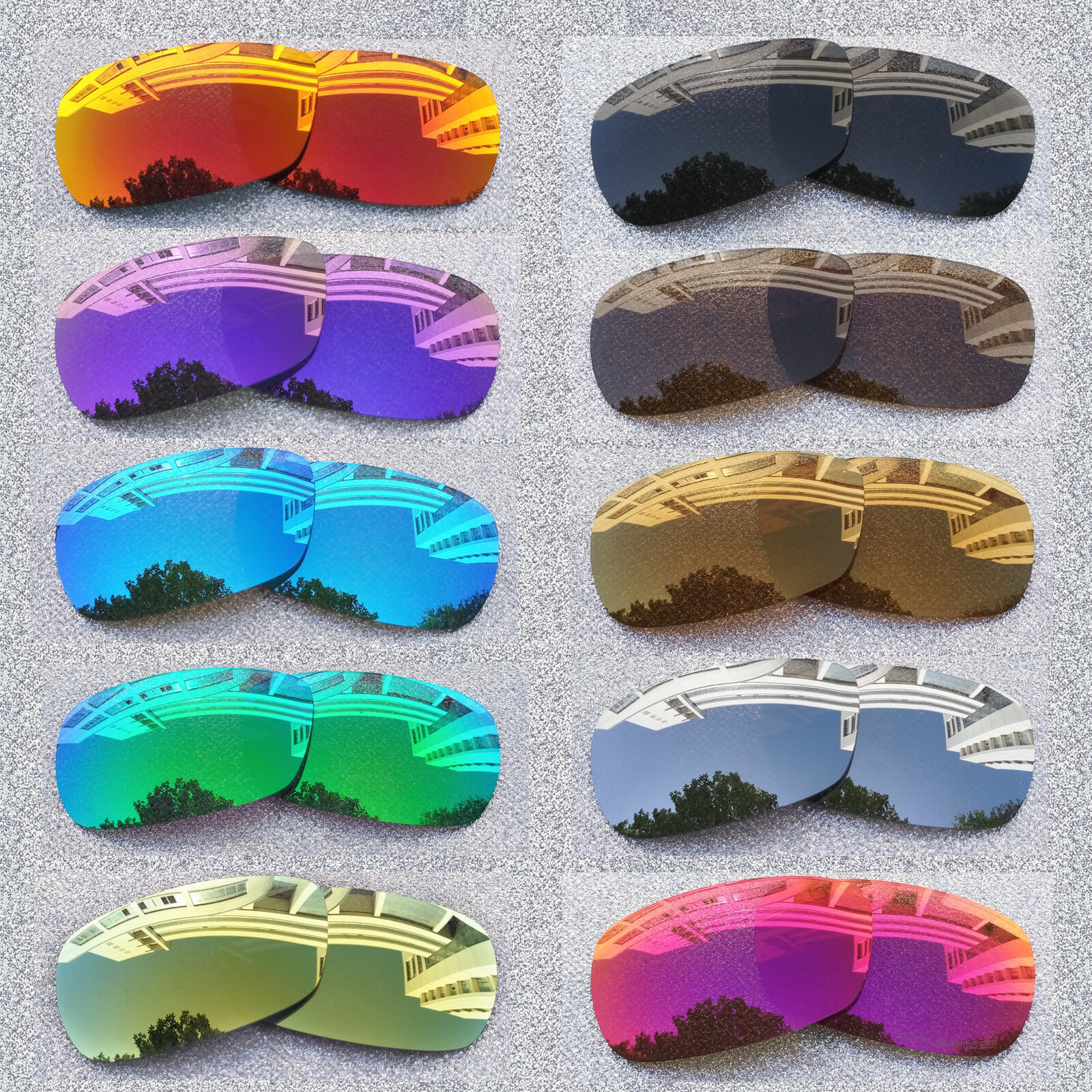 ExpressReplacement Polarized Lenses For-Oakley Crosshair 2.0 Frame OO4044