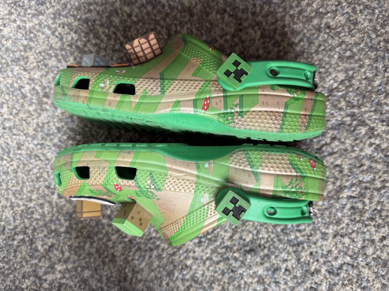 Assorted Crocs-Dreamville, Minecraft & Duet Max 2 Clogs. “J4” & “M4/W6” Unisex.