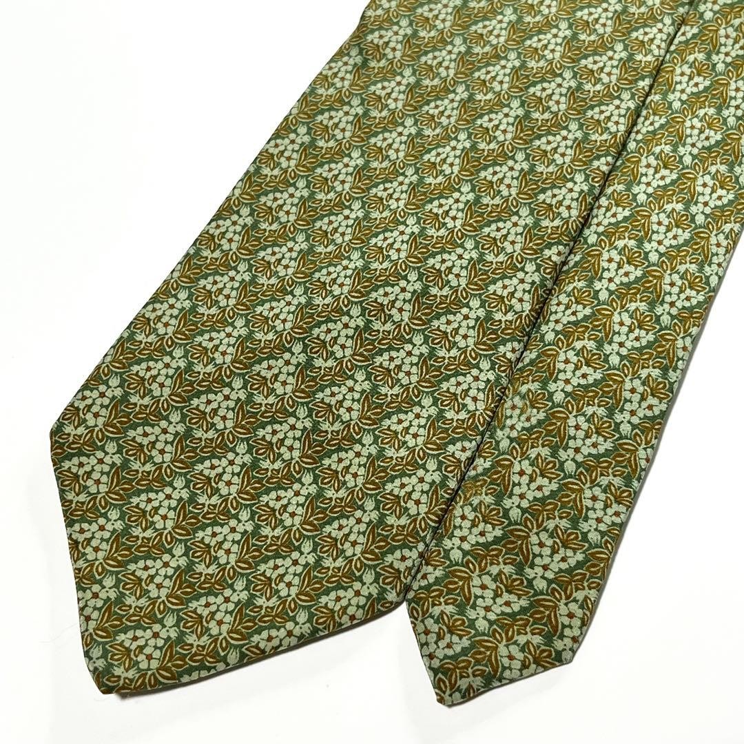 Fendi Floral Pattern Tie All-Over Design Used