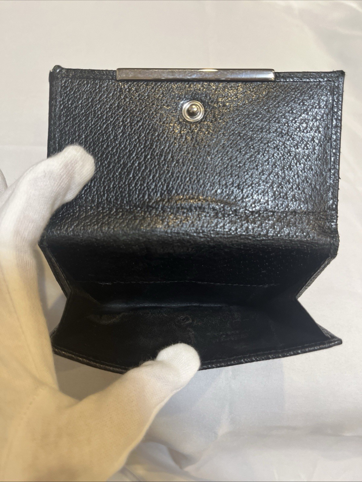 Gucci GG Canvas bifold wallet black