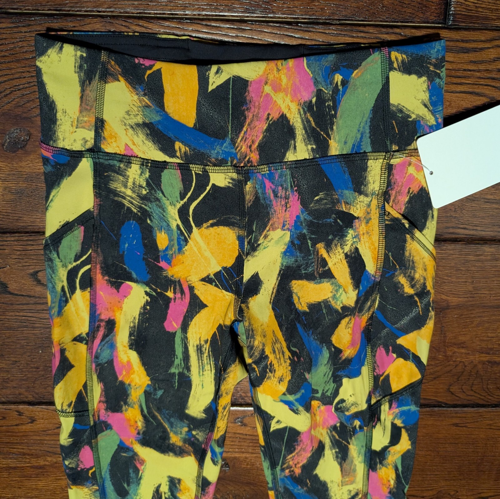 Lululemon Invigorate High-Rise Tight 25″ in Undertone Black Multi Size 6 – NWT