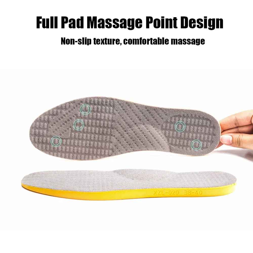 Flat Foot Orthopedic Insoles for Men Women Shoes Arch Support Insoles for Childr