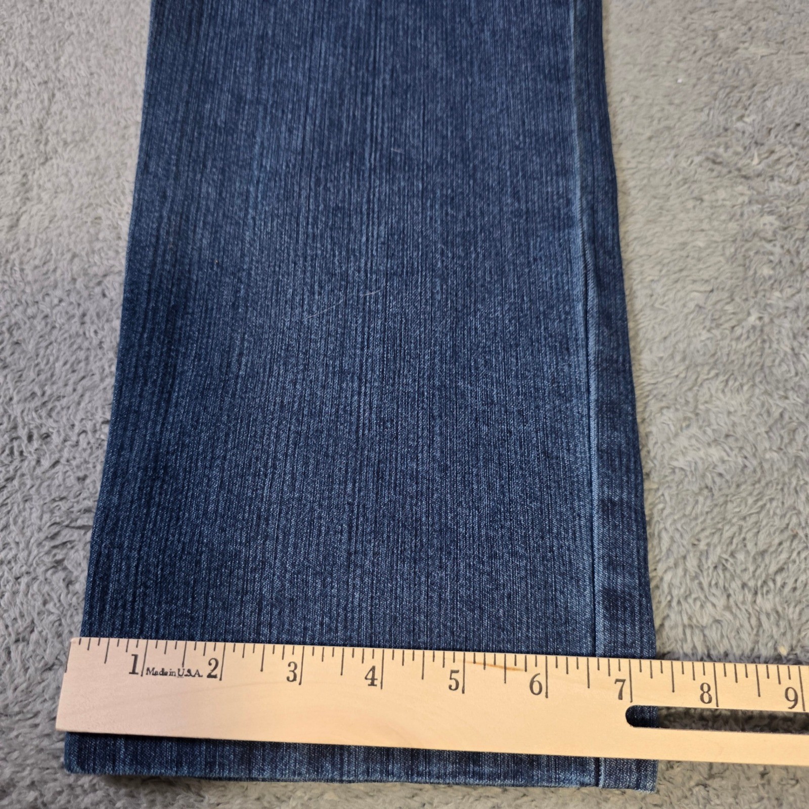 Gloria Vanderbilt Womens 12P Amanda Classic Fit Jeans Blue High Rise Tapered Leg