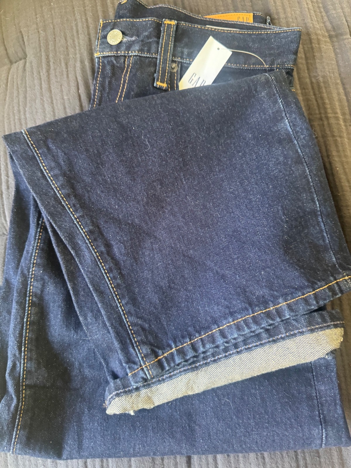 [NWT] GAP x Hailey Bieber 1996 Extra Baggy Jeans Midnight Indigo Women’s-Size 27
