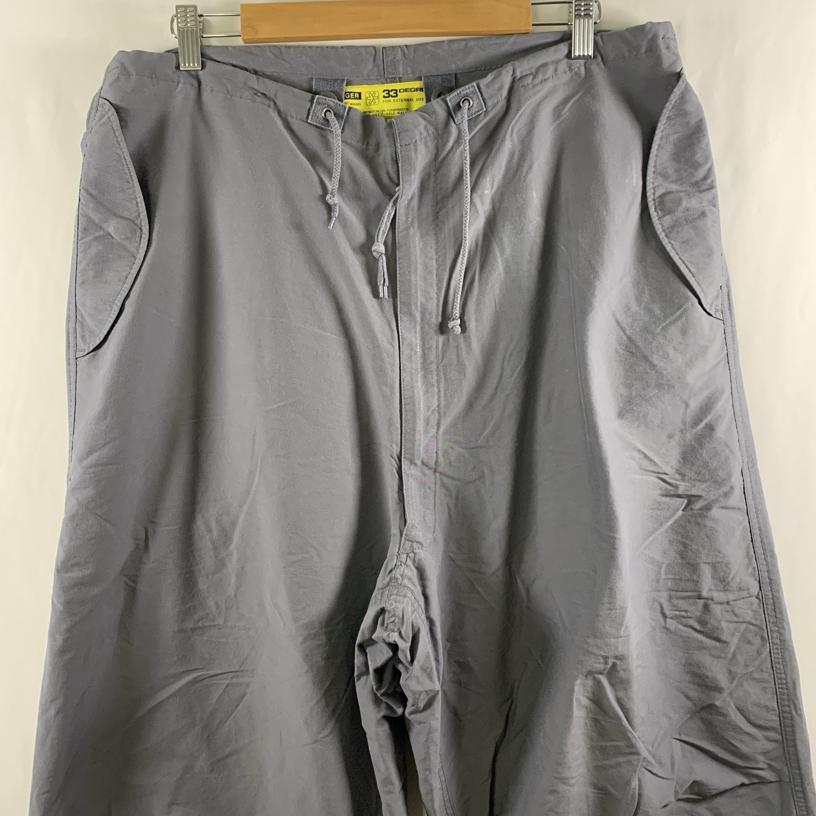 33 Degrees Mens Arctic D- 33 Wind Resistance Pants 34-37″ Waist Utility Gorpcore