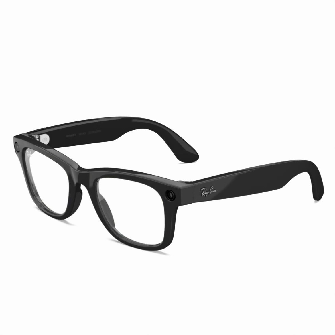 🔥 GEN2 Ray-Ban META Wayfarer Shiny Black W/ Transitions Green Lens 🔥