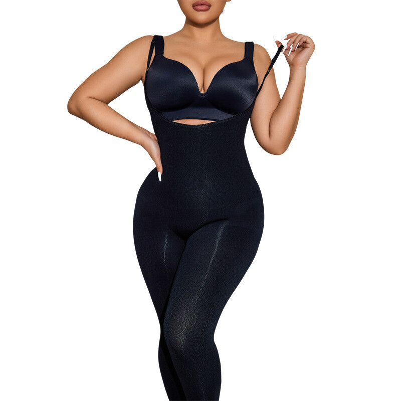 Fajass Colombianas Reductoras Post Surgery Postpartum See Through Body Shaper