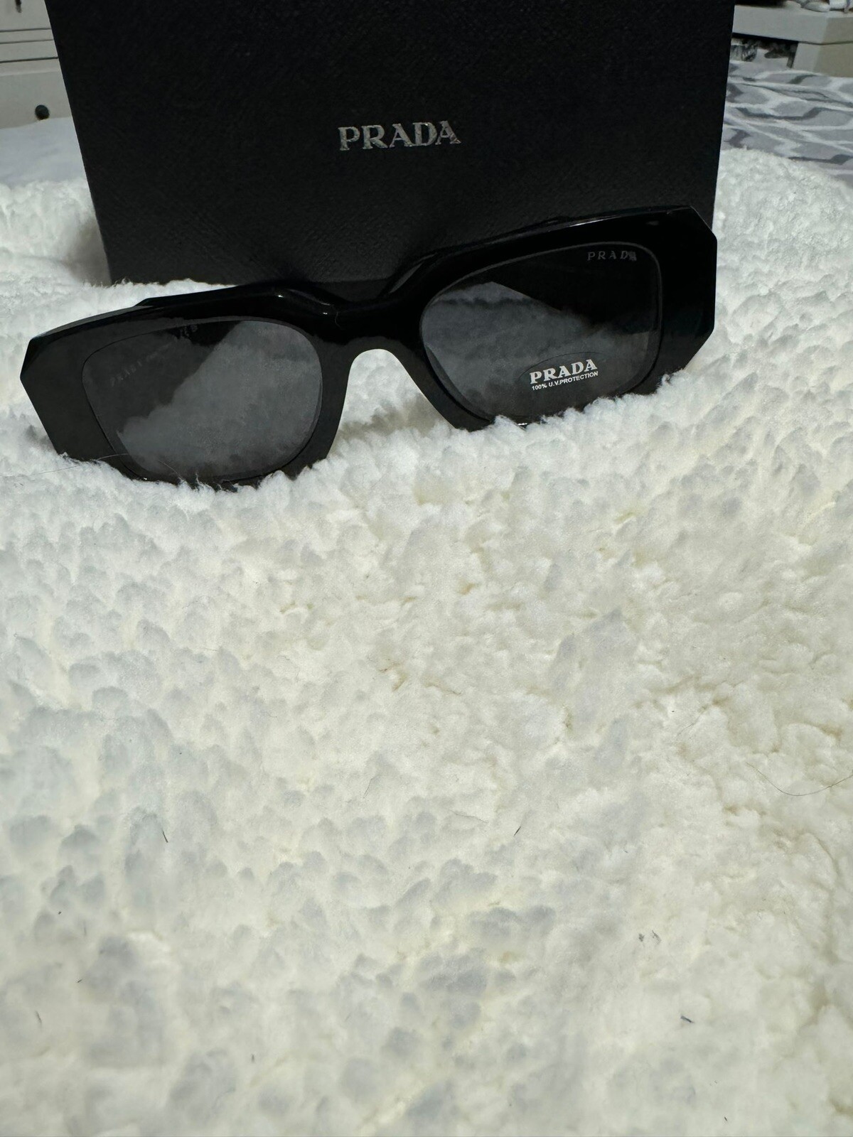 Prada PRI7WS IAB5S049 Women’s SungIasses 49 mm BIack / Dark Grey Lens