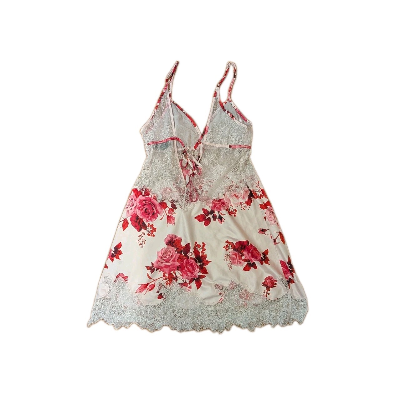 INC International Coquette Soft Girl Barbie Core Angel Floral Slip Dress