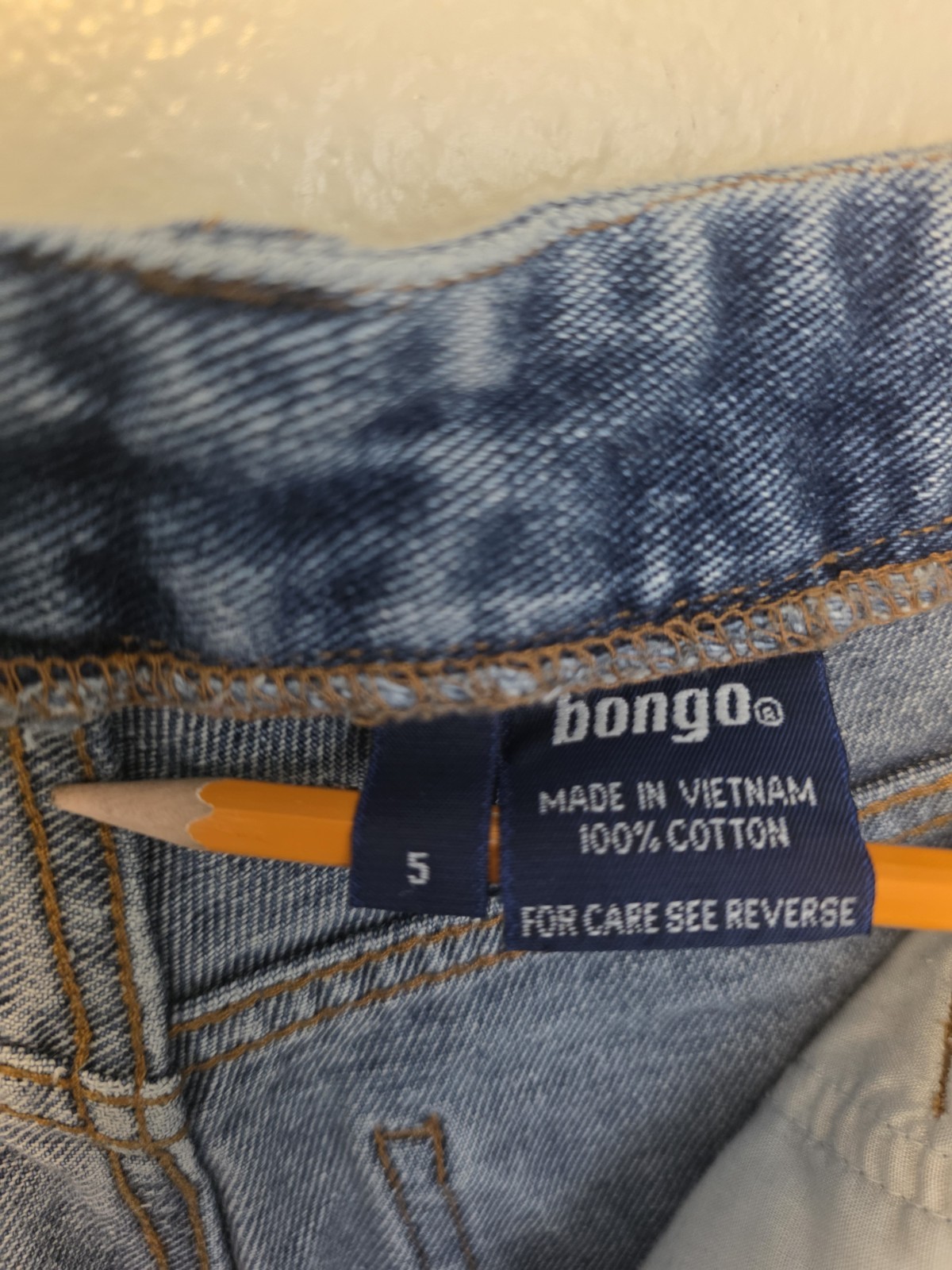 Bongo distressed Jean Shorts Size 5