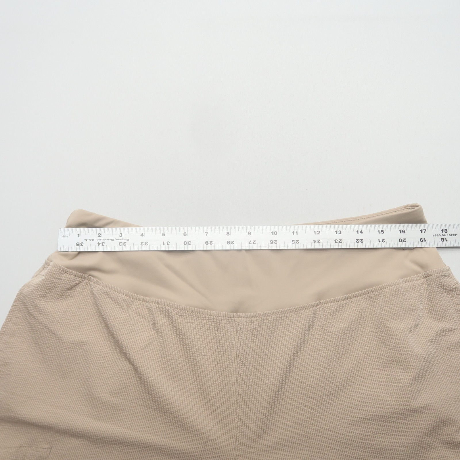 Sage Collective Womens Cargo Pants Size XL Wide Leg Crop Beige Pull On