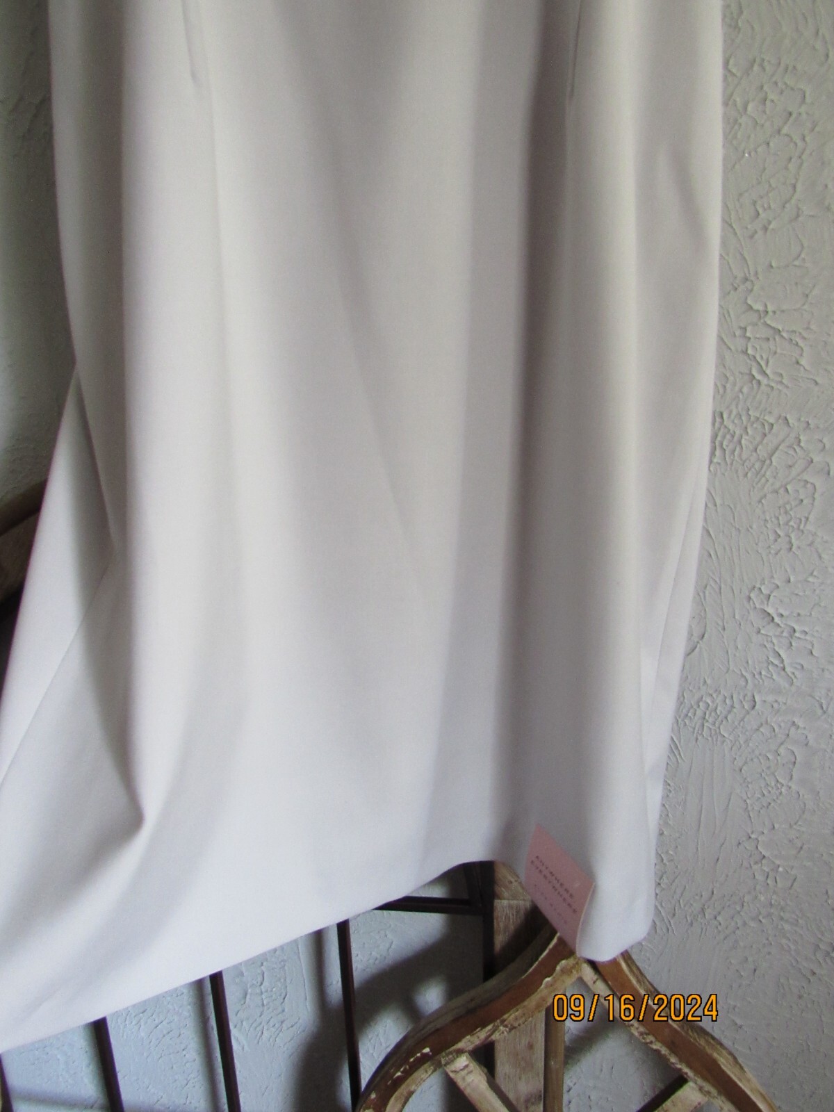 Alex Marie nwt sz 16 lightest grey stone professional dress easy care easy wear