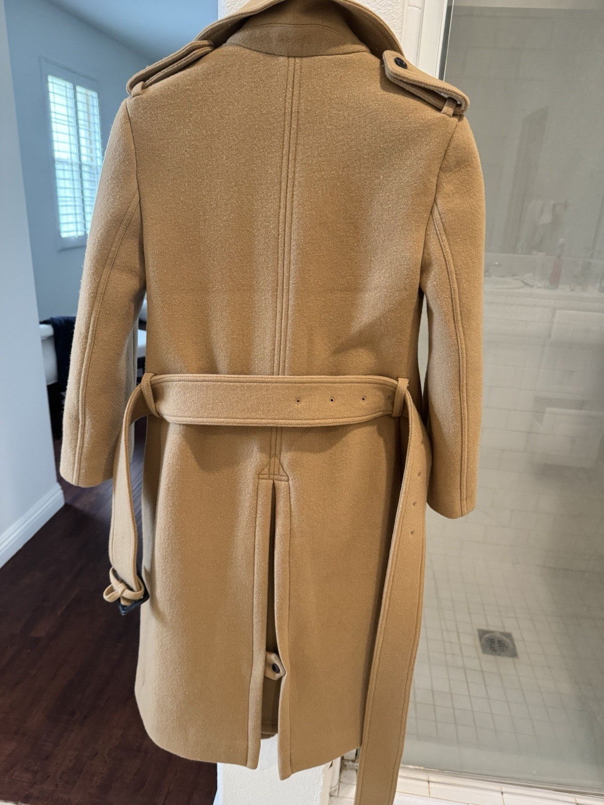 Joseph Double-Breasted Coat Wool Xs