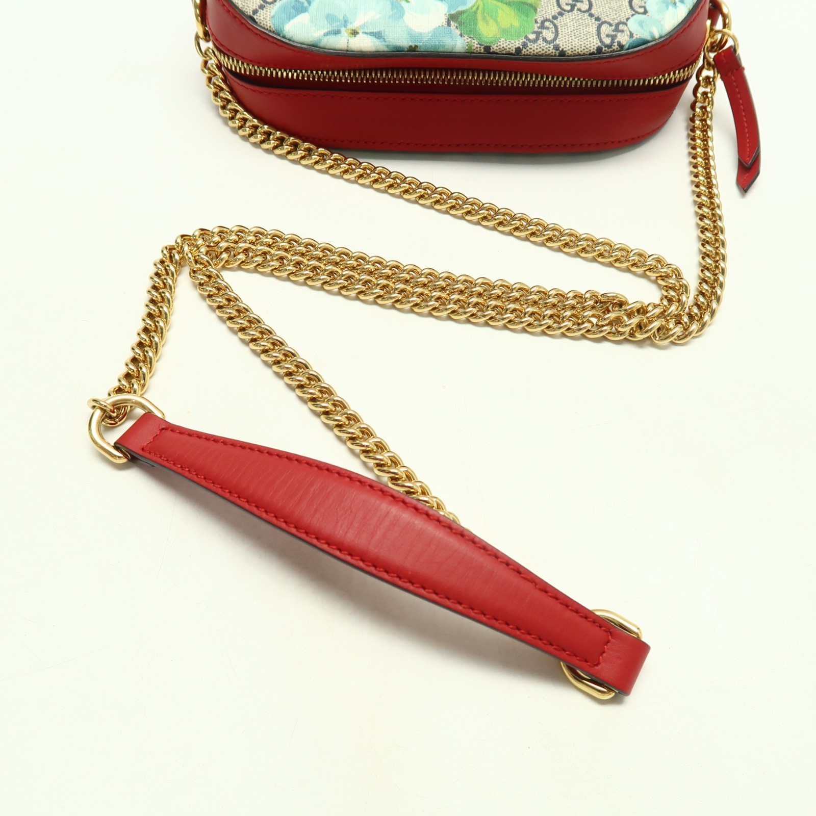 Gucci Blooms Brown Canvas Shoulder Bag T10408033
