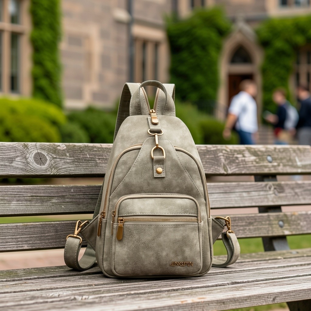 Multifunctional fashionable backpack, double-shoulder bag, daily backpack
