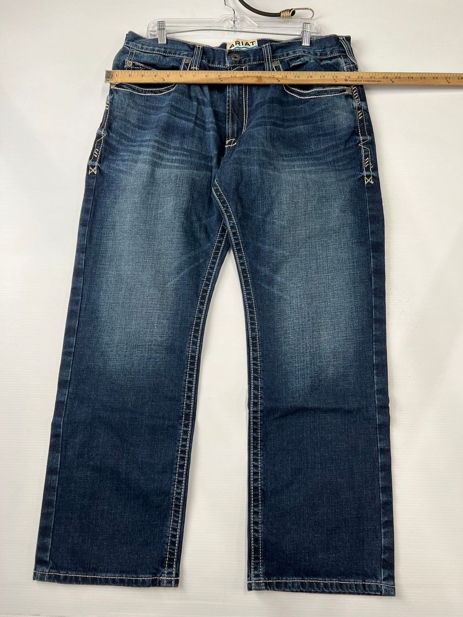ARIAT M2 Relaxed Stretch Stillwell Jean Men’s Size 36×30 Salton