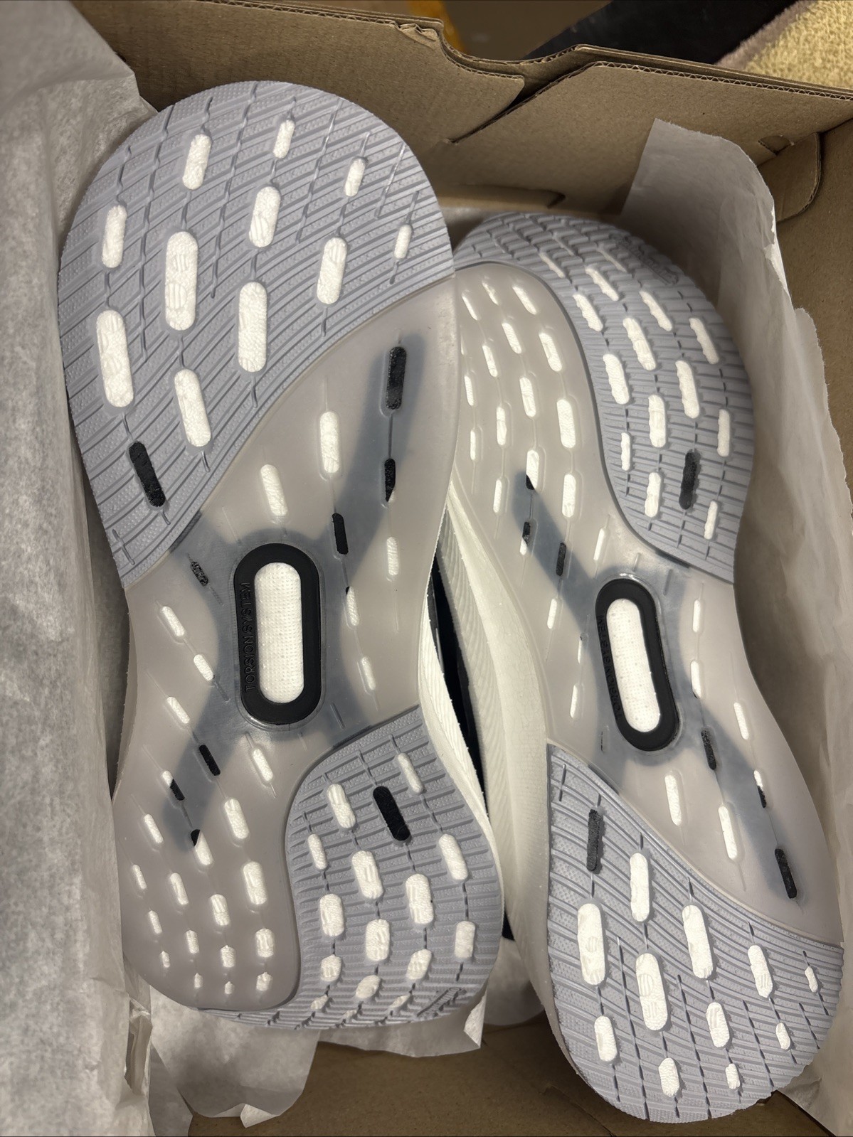 Adidas Ultraboost 5x Black White and Grey Size 9 Men’s Running Shoes
