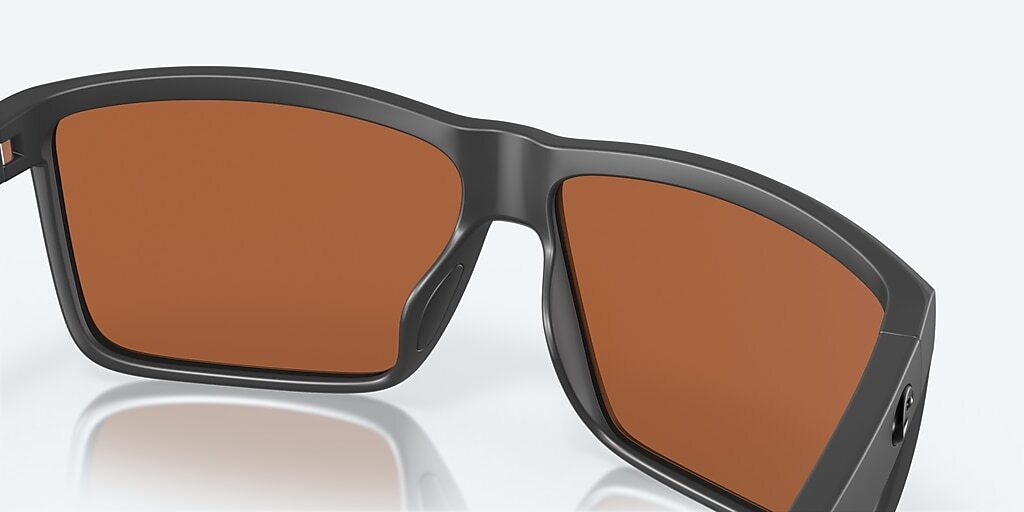 COSTA DEL MAR RINCONCITO MATTE GRAY GREEN MIRROR 580P POLARIZED 60 mm SUNGLASSES