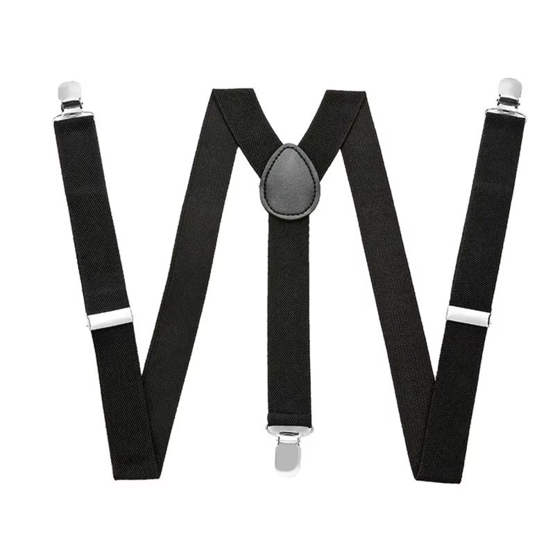 Mens Braces Suspenders 50mm X-Type Heavy Duty Back Suspenders