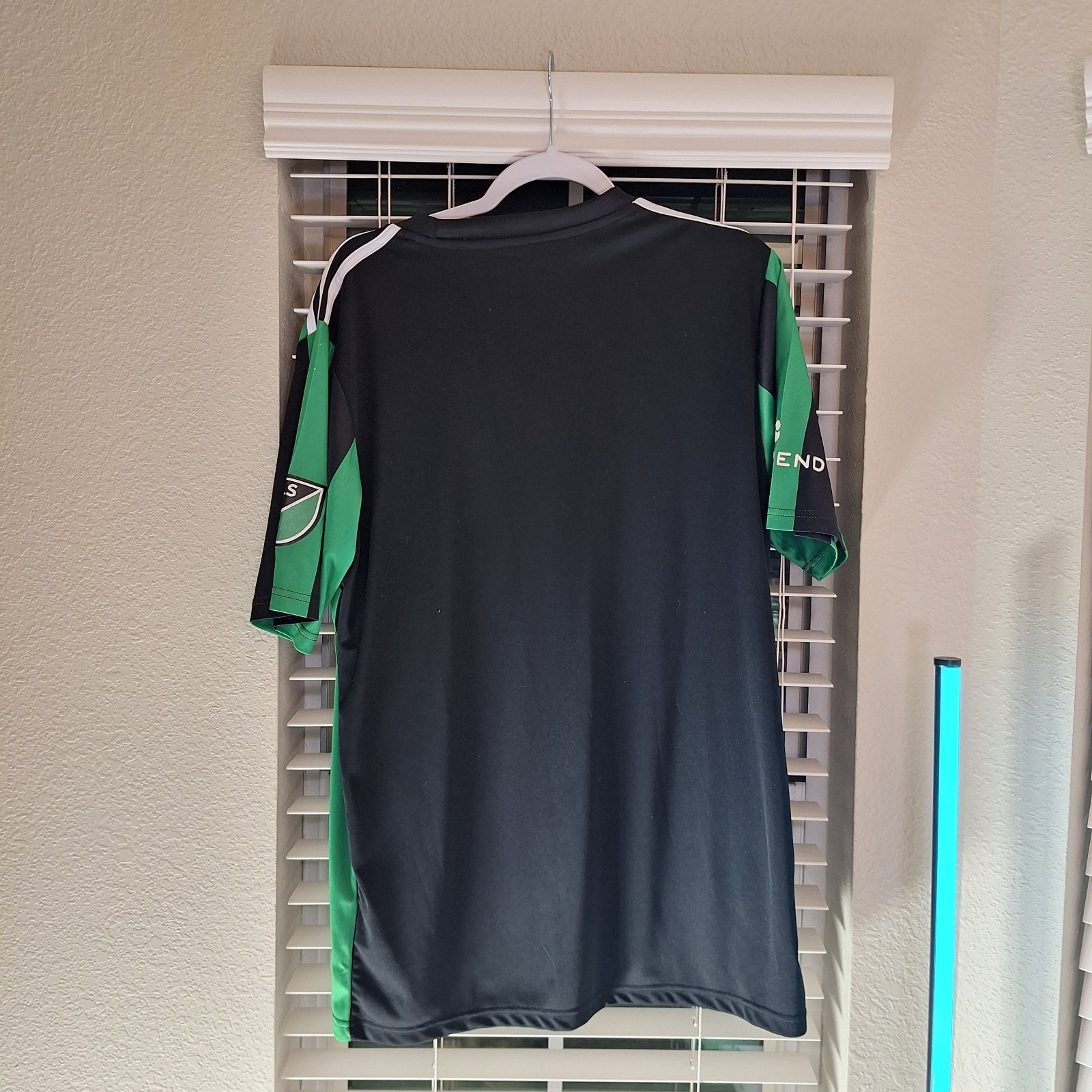 ​Adidas Austin FC Jersey XL 21/22 Authentic Licensed Product Black Green YETI