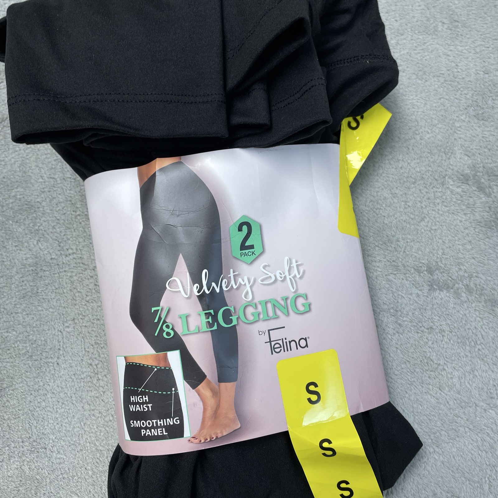 Felina Women’s S 7/8 Legging Black H0606