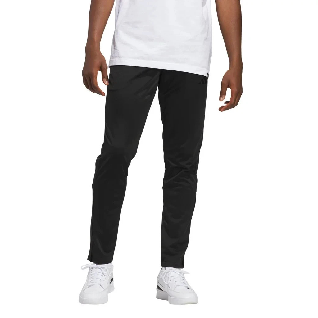 adidas Men’s Track Pant Tricot Ankle Zip Black Gray Navy